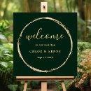 Search for emerald green wedding decor Gold