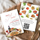 Search for italian food invitations Thats amore