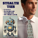 Search for funny robot ties Science fiction