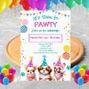 Search for pawty invitations Calling all pawty animals