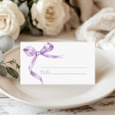 Search for lavender place cards Minimalist