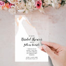 Search for acrylic bridal shower invitations Bride