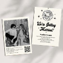 Search for black and white ball invitations Retro