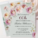Search for holiday 60th birthday invitations For her