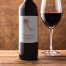 Search for high heel wine labels Pink