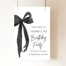 Search for welcome sign birthday party posters Black and white