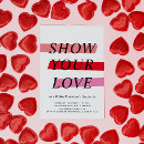 Search for happy valentines day invitations Typography