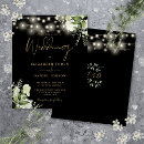 Search for black light wedding invitations String lights