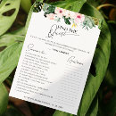 Search for tropical bridal shower games Calligraphy