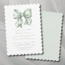 Search for green and white baby shower invitations Mother to be