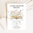 Search for a new chapter baby shower invitations Storybook