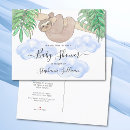 Search for cute sloths invitations Watercolor