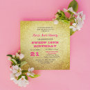 Search for october birthday invitations Pink