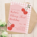 Search for cherry red invitations Red and pink