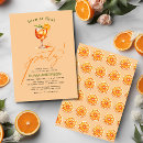 Search for elegant cocktail bridal shower invitations Citrus