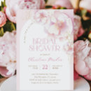 Search for blush floral bridal shower invitations Pink and gold