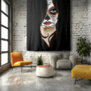 Search for day of the dead woman art Mexico