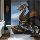 Search for dragon shower curtains Gold