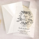 Search for transparent wedding save the dates Trendy
