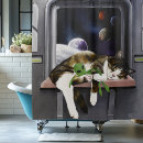 Search for sci fi shower curtains Spaceship