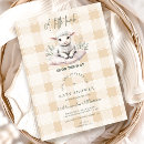 Search for little lamb invitations Gender neutral