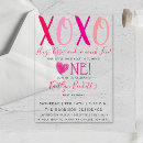 Search for valentine 1st birthday invitations Turning one