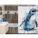 Search for penguin shower curtains Blue