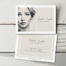 Search for portrait business cards Minimalist