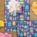Search for 100th birthday wrapping paper Flowers