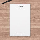 Search for black and white stationery paper Minimalist