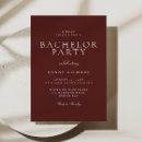 Search for stag invitations Burgundy