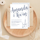 Search for fish wedding invitations Blue
