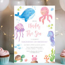 Search for pink octopus invitations Nautical