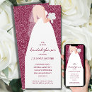Search for dress bridal shower invitations Flowers