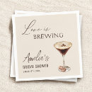Search for martini napkins Watercolor