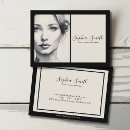 Search for portrait business cards Minimalist