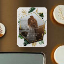 Search for tropical save the date magnets Palm tree leaf