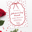 Search for galentines day party invitations Red