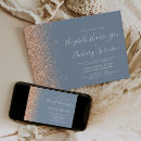 Search for dusty blue and peach wedding invitations Elegant