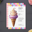 Search for ice cream sundae invitations Modern