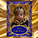 Search for ethnic prince baby shower invitations Crown