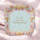 Search for lets eat cake plates Floral