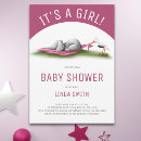 Search for elephant baby girl shower invitations Spring summer fall winter