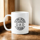 Search for retro vintage black and white mugs Dad