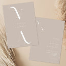 Search for taupe wedding invitations Modern