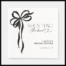 Search for tying the knot napkins Elegant