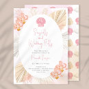 Search for shell bridal shower invitations Coastal