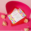 Search for valentines day invitations Colourful