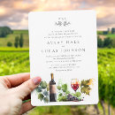 Search for vineyard wedding invitations Rustic