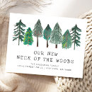 Search for watercolor forest postcards Pine trees